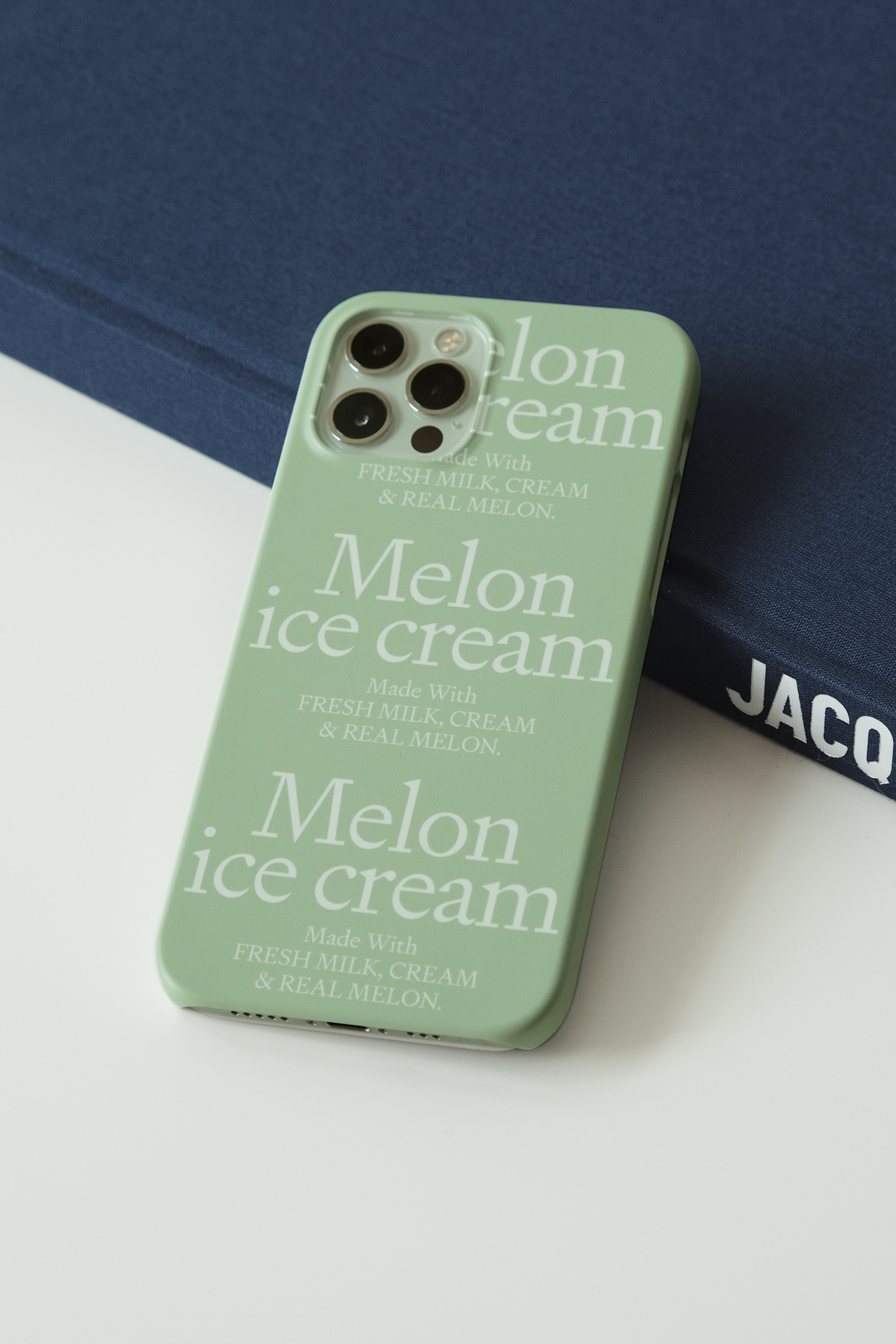 Melon ice cream Case