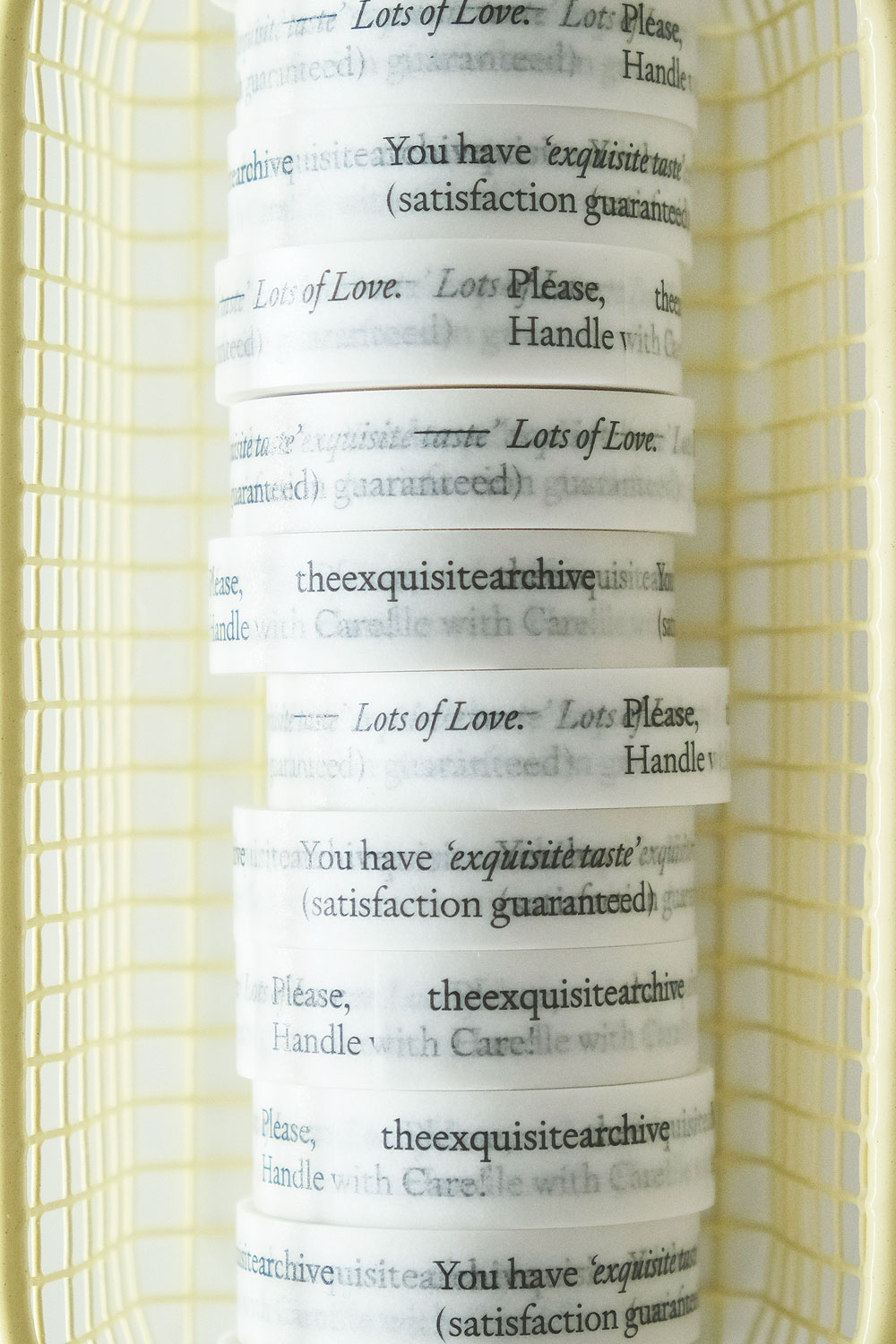 (12mm) Tape - logo (white)