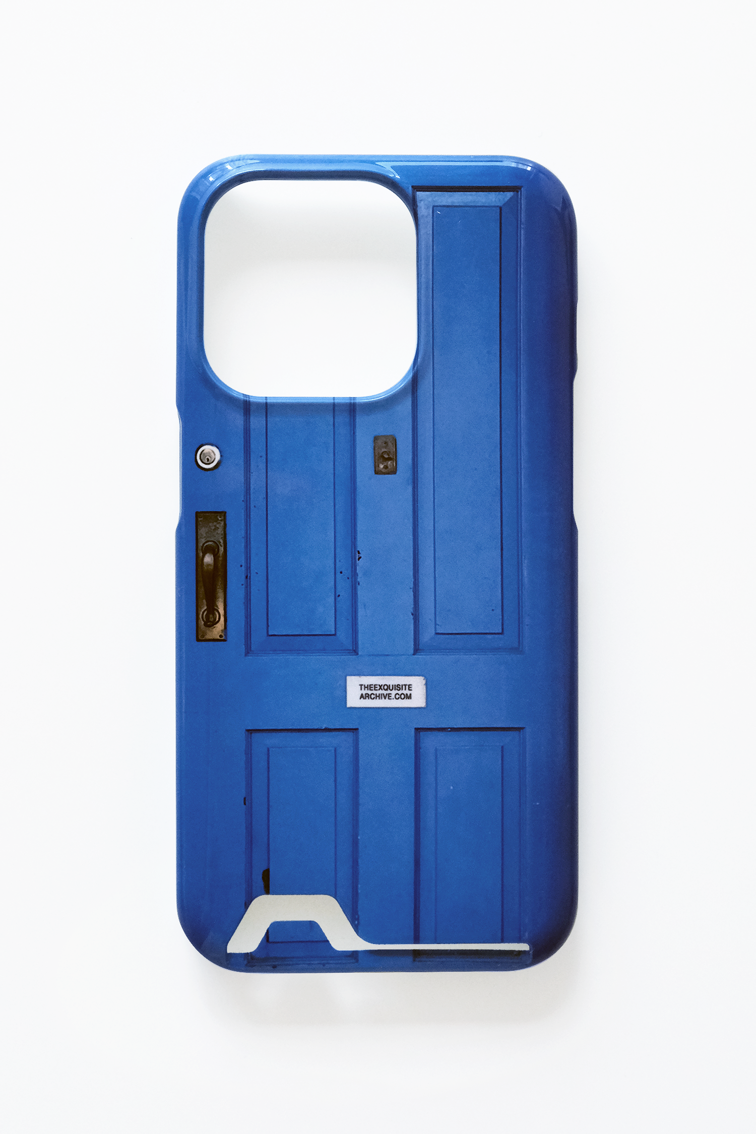 (Card) Permanent blue door