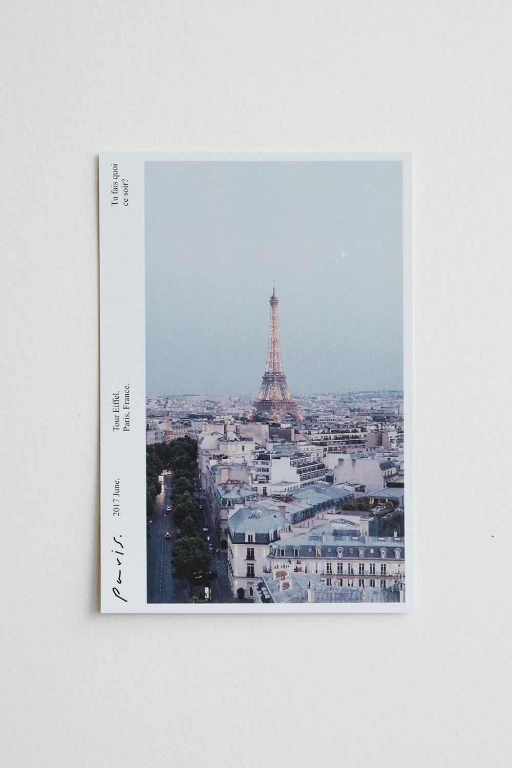 Postcard - Paris